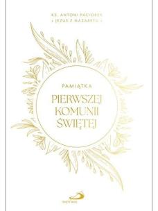 Okładka książki Jezus z Nazaretu. Pamiątka I Komuni Św.