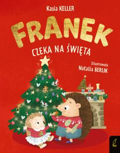 Okładka książki Jeżyk Franek Franek czeka na święta