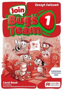 Okładka książki Join Bugs Team 1 Zeszyt ćwiczeń + kod