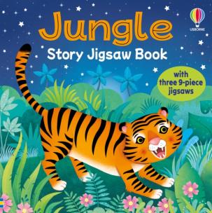 Okładka książki Jungle Story Jigsaw Book
