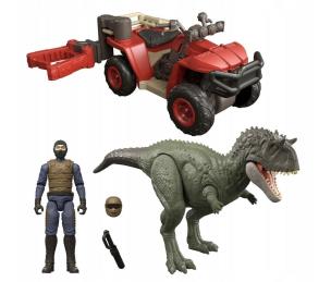 Opakowanie Jurassic World Dinozaur i pojazd terenowy