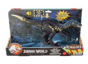 Opakowanie Jurassic World Indoraptor dinozaur z dźwiękiem