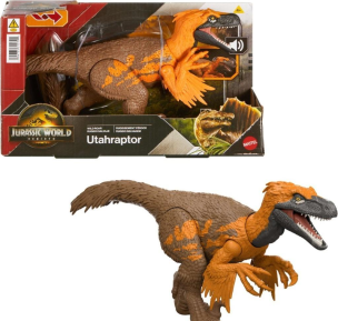 Opakowanie Jurassic World Wild Roar Utahraptor