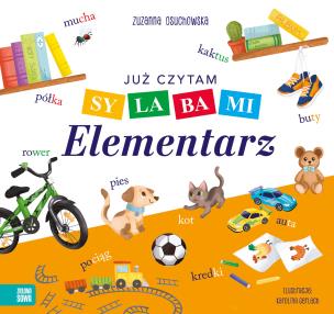 Okładka książki Już czytam sylabami. Elementarz