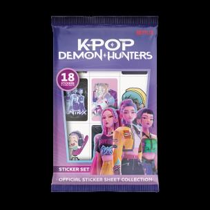 Opakowanie K-POP Demon Hunter saszetka z mini naklejkami 1 sztuka mix wzorów