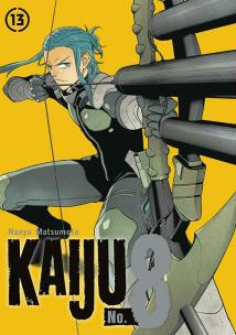 Kaiju No.8. Tom 13. Autor: Naoya Matsumoto. Multiszop.pl Okładka książki Kaiju No.8. Tom 13