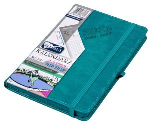 Opakowanie Kalendarz 2025/2027 A5 18M + notes Hip Hop turkus