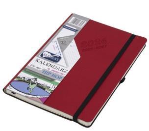Opakowanie Kalendarz 2025/2027 B5 18M + notes Hip Hop czerwon