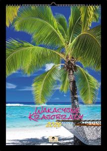 Opakowanie Kalendarz 2026 A3 ścienne wakacyjne krajobrazy