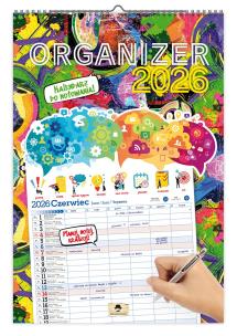 Opakowanie Kalendarz 2026 A3 ścienny jednostronny organizer