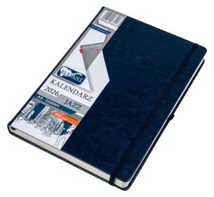 Opakowanie Kalendarz 2026 A4 dzienny Jazz granatowy