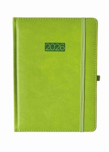 Opakowanie Kalendarz 2026 A4 Elegance dzienny V8 seledynowy K-A4D