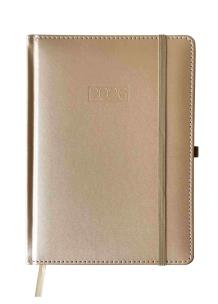 Opakowanie Kalendarz 2026 A4 Metalic elegance dzienny V2 złoty K-A4DL