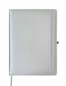 Opakowanie Kalendarz 2026 A4 Metalic elegance dzienny V4 srebrny K-ADL