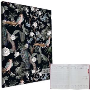 Opakowanie Kalendarz 2026 A4 tygodniowy Botanique Pawie