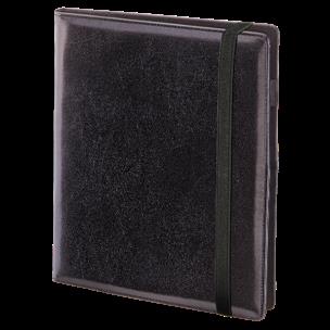 Kalendarz 2026 A4 tygodniowy na gumkę czarny KT42B-16. Wydawca: I-DROPS. Multiszop.pl Opakowanie Kalendarz 2026 A4 tygodniowy na gumkę czarny KT42B-16