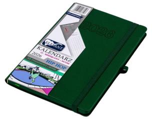 Opakowanie Kalendarz 2026 A5 12M + notes Hip hop zielony