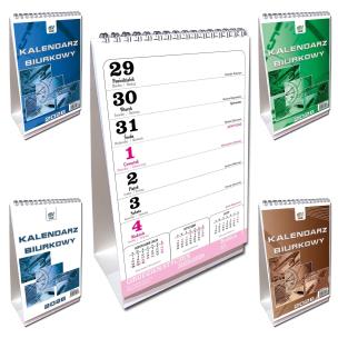 Opakowanie Kalendarz 2026 A5 biurkowy pionowy 1szt.mix