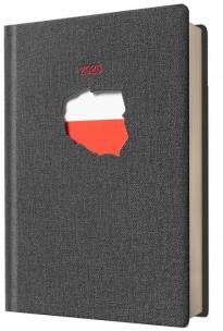 Kalendarz 2026 A5 dzienny miasta polski. Wydawca: Evena. Multiszop.pl Opakowanie Kalendarz 2026 A5 dzienny miasta polski