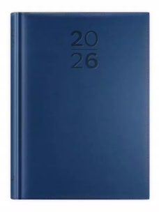 Kalendarz 2026 A5 dzienny print niebieski. Wydawca: Edycja Świętego Pawła. Multiszop.pl Opakowanie Kalendarz 2026 A5 dzienny print niebieski