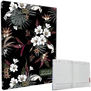 Opakowanie Kalendarz 2026 A5 dzienny sb/nd osobno Kwiaty