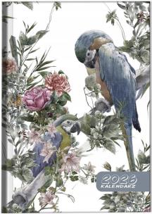 Kalendarz 2026 A5 dzienny sb/nd osobno Papugi boho. Wydawca: EV-Corp. Multiszop.pl Opakowanie Kalendarz 2026 A5 dzienny sb/nd osobno Papugi boho