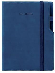 Kalendarz 2026 A5 dzienny Vip planer z gumką. Wydawca: Evena. Multiszop.pl Opakowanie Kalendarz 2026 A5 dzienny Vip planer z gumką