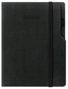 Kalendarz 2026 A5 dzienny Vip planer z gumką. Wydawca: Evena. Multiszop.pl Opakowanie Kalendarz 2026 A5 dzienny Vip planer z gumką