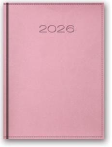 Opakowanie Kalendarz 2026 A5 dzienny Vivella Pudrowy róż