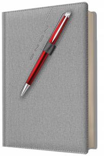 Kalendarz 2026 A5 dzienny z kieszonką i gumką. Wydawca: Evena. Multiszop.pl Opakowanie Kalendarz 2026 A5 dzienny z kieszonką i gumką