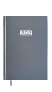 Opakowanie Kalendarz 2026 A5 Ekonomiczny dzienny V4 szary K-A5D E