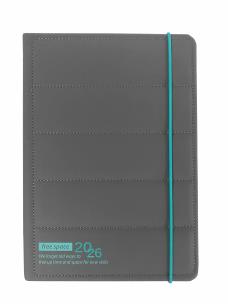 Opakowanie Kalendarz 2026 A5 LUX north face dzienny V3 szary K-A5D NF