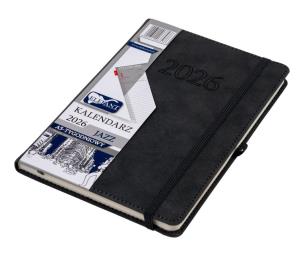 Opakowanie Kalendarz 2026 A5 tygodniowy Jazz grafitowy