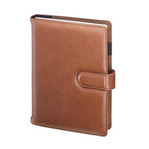 Opakowanie Kalendarz 2026 A5 tygodniowy magnetyczny brązowy KT45B-25