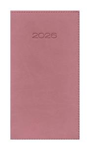 Opakowanie Kalendarz 2026 A6 tygodniowy kieszonkowy Vivella Róż