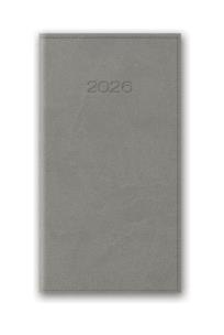 Opakowanie Kalendarz 2026 A6 tygodniowy kieszonkowy Vivella Szary