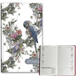 Opakowanie Kalendarz 2026 A6 tygodniowy Papugi Boho