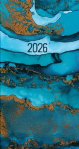 Opakowanie Kalendarz 2026 A6 tygodniowy Soft Turkus