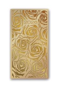 Opakowanie Kalendarz 2026 A6 tygodniowy Vivella Relief Złoty