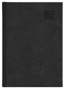 Opakowanie Kalendarz 2026 Aluminium Standard B5 tygodniowy czarny