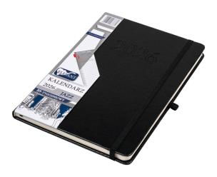 Opakowanie Kalendarz 2026 B5 tygodniowy Jazz czarny