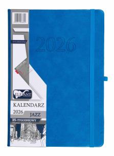 Opakowanie Kalendarz 2026 B5 tygodniowy Jazz niebieski