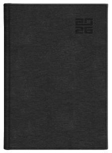 Opakowanie Kalendarz 2026 B6 dzienny Aluminium czarny