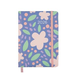 Opakowanie Kalendarz 2026 B6 dzienny Kwiaty