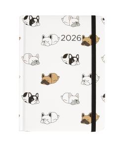 Opakowanie Kalendarz 2026 B6 dzienny Psy