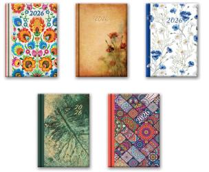 Opakowanie Kalendarz 2026 B6 dzienny Soft MIX