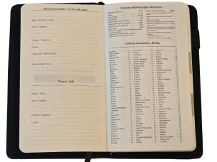 Opakowanie Kalendarz 2026 B6 dzienny wymienny wkład WKLKD-40