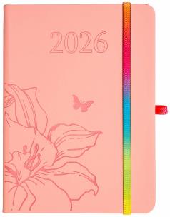 Opakowanie Kalendarz 2026 B6 tyg. Hip Hop morelowy