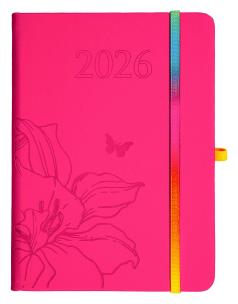 Opakowanie Kalendarz 2026 B6 tyg. Hip Hop różowy