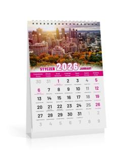 Opakowanie Kalendarz 2026 biurkowy city